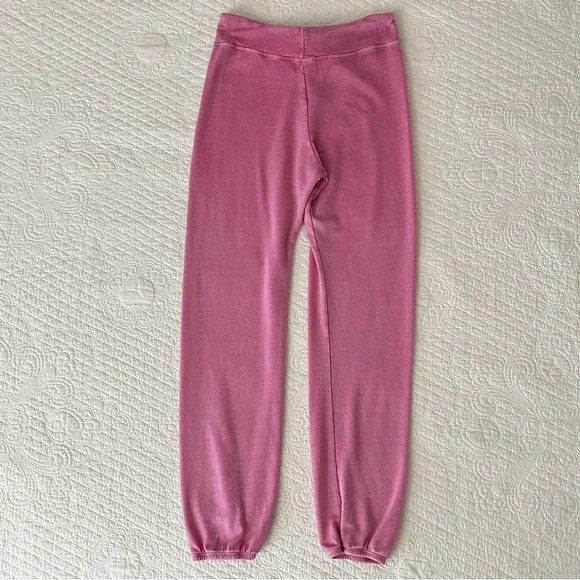 Sundry Pigment Dyed Pink Basic Sweatpants Joggers Women’s 2 / Medium USA Made - Picture 9 of 12